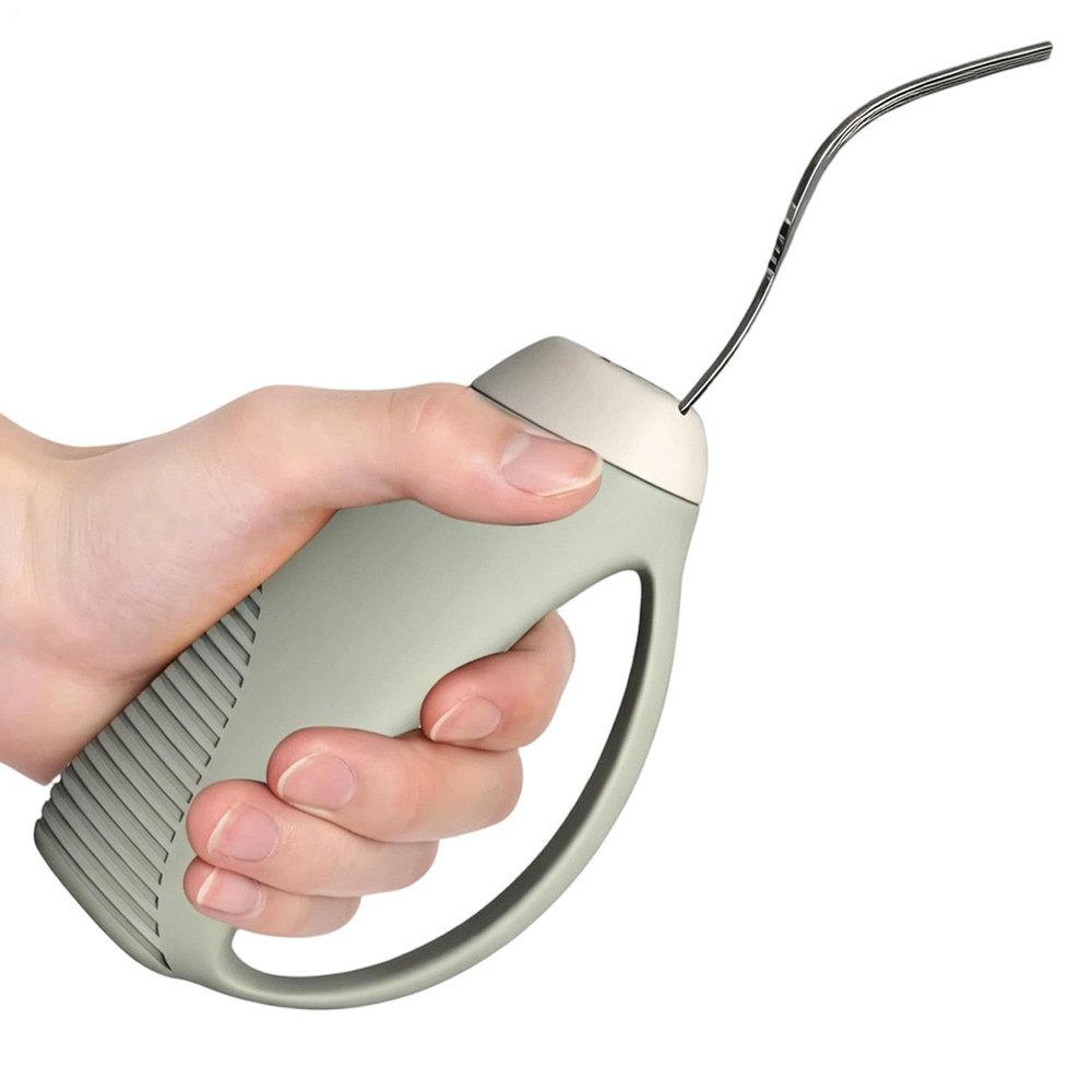 Weighted Utensil Handle Aid for Weak Hands