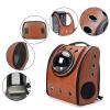 Cat Carrier Backpack Space Capsule Bubble, Portable Waterproof Handbag for Cats and Small Dogs, Pink view 3