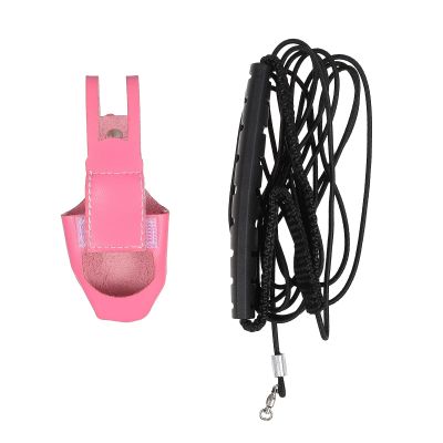 ibasenice Parrot and Budgerigar Diaper Flight Suit with 2 m Leash, Pink
