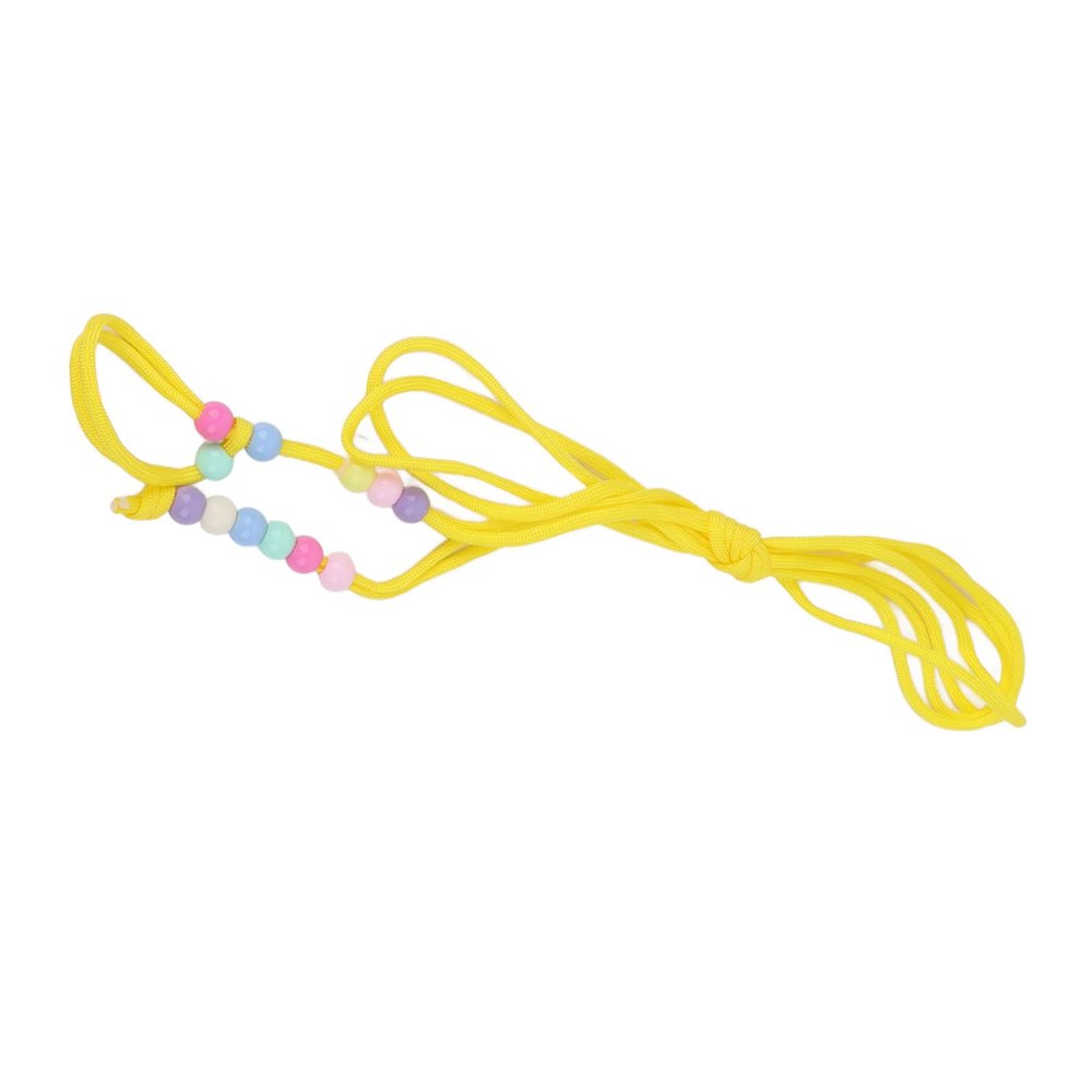 AMONIDA Reptile Leash, Durable, Adjustable, Safe Rope for Lizards-Hamsters-Chinchillas, Polyester Material (Yellow)