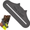 Generic Pet Food Bag Squeezer, Wet Food Dispensing Aid, Plastic Portable Tool for Easy Portioning at Home, Travel or Camping (Black) view 1