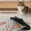 Generic Pet Food Bag Squeezer, Wet Food Dispensing Aid, Plastic Portable Tool for Easy Portioning at Home, Travel or Camping (Black) view 3