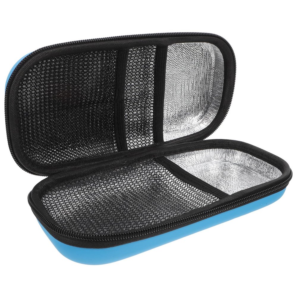 UKCOCO Portable Insulated Insulin Pen Cooler Bag, Blue