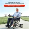 Lightweight Electric Wheelchair for Adults, Motorized Scooter for Seniors, Ultra-Light (14.9 kg), Supports up to 150 kg, Easy to Transport and Store, 10A view 2