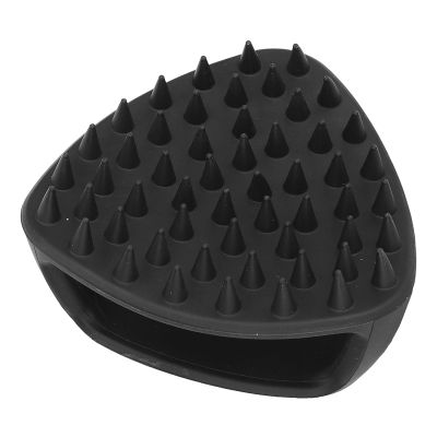 Yinhing Silicone Beard Brush for Men, Soft, Comfortable and Flexible, Deep-Exfoliating Care Tool, Travel-Friendly Design