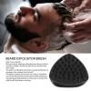 Yinhing Silicone Beard Brush for Men, Soft, Comfortable and Flexible, Deep-Exfoliating Care Tool, Travel-Friendly Design view 2