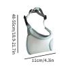 Breathable Dog Muzzle - Adjustable Safety Training Tool view 2