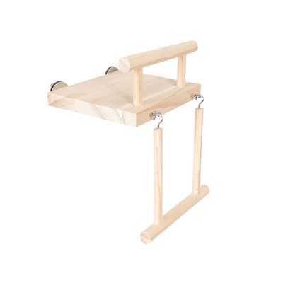 Wooden Parrot Perch Stand