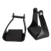 CHICIRIS POM Plastic Stirrups with Black Padded Foam Footpads, Shock-Absorbing Design for Long-Distance Riding view 1