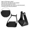 CHICIRIS POM Plastic Stirrups with Black Padded Foam Footpads, Shock-Absorbing Design for Long-Distance Riding view 3