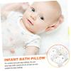 ibasenice Baby Bath Seat with Non-Slip Cotton and Mesh Bath Mat view 3