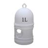 QUILSTM Automatic Bird Water Dispenser with Hanging Bottle, 1 L, White, 16 x 12 cm view 2