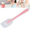 Yinhing Silicone Wax Spatula, Ergonomic Non-Slip Hair Removal Applicator, Reusable Waxing Spatula for Salon or Home Use, 36617, Large, Red view 2
