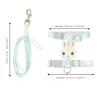 ibasenice Lightweight Nylon Cat Harness with Rabbit Motif, Green view 2