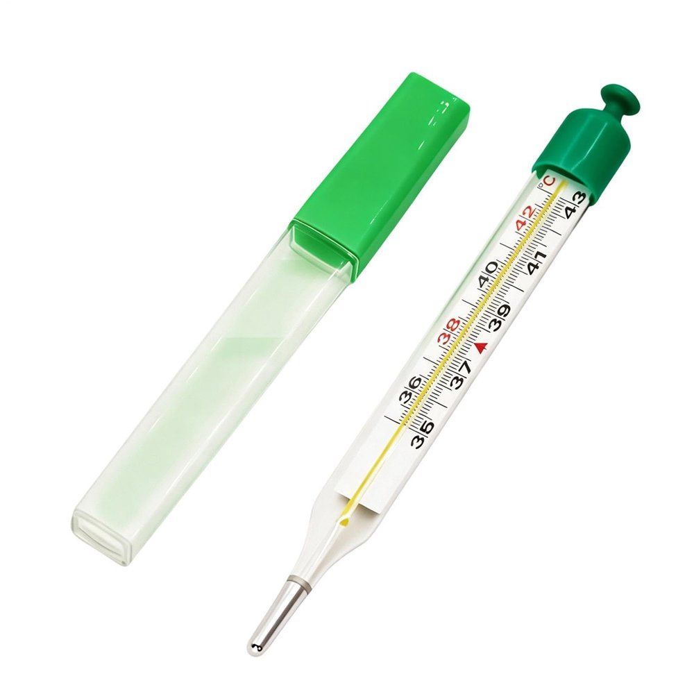 Pet Thermometer: Portable, Durable, Clinical Probe, High-Precision Detection Unit, Tail Attachment Protection | For Dogs and Cats