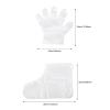FESTFENDS Moisturizing Exfoliating Hand Gloves and Foot Masks Set with Securing Stickers view 2