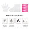 FESTFENDS Moisturizing Exfoliating Hand Gloves and Foot Masks Set with Securing Stickers view 3
