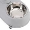 Eacam Automatic Standing Water Dispenser for Pets, Height-Adjustable Cat and Dog Bowl with Suction Base view 3