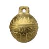 TWISAXC Lightweight Copper Dog Collar Bell with Tiger Head Design view 3