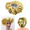 CALLARON 10-Pack Aluminum Foil Hair Caps with Elastic Edge view 1