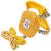 HAKIDZEL Dog Backpack Harness for Small Dogs, Yellow, Polyester, Small view 1