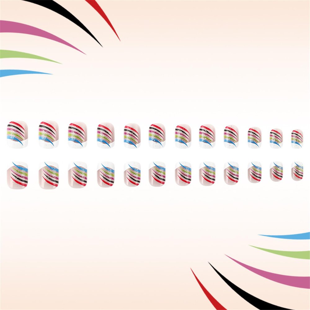 Acrylic Press-On Artificial Fingernails for Women's Nail Designs