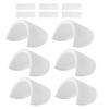 SHINEOFI 3 Pairs of Shoulder Pads for Women, Washable Sponge, Reusable, Invisible, for Suits and Professional or Everyday Use view 1