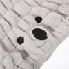 SOLUSTRE Absorbent Hair Drying Cap, Soft Coral Fleece, Cute Ear Design, Quick-Drying Towel Wrap for Babies view 4