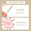 Veemoon Silicone Lip Brush Set with Soft Applicators view 4