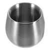 BCOATH Stainless Steel Shaving Bowl with Double-Wall Design and Large Capacity view 1