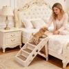 Foldable Dog Stairs with Wide Steps view 2
