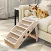 Foldable Dog Stairs with Wide Steps view 3