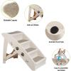 Foldable Dog Stairs with Wide Steps view 4