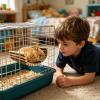 Wooden Hamster Hammock and Rest Swing view 2