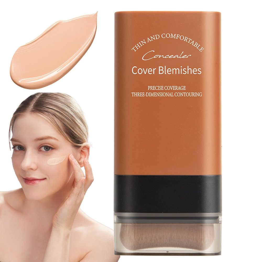 Hydrating Lightweight Foundation Stick with Built-In Brush