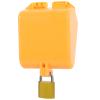 IMIKEYA Outdoor Faucet Lock, Yellow Plastic Child-Safety Cover view 1