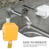 IMIKEYA Outdoor Faucet Lock, Yellow Plastic Child-Safety Cover view 3