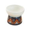 TWISAXC Elevated Ceramic Food and Water Bowl with Dispenser view 3