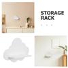 VICASKY Cloud-Shaped Plastic Wall Shelf for Children's Rooms, Bedrooms, and Living Rooms view 3