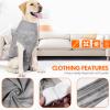 YPBEW Washable Dog Recovery Suit for Abdominal Wounds view 4