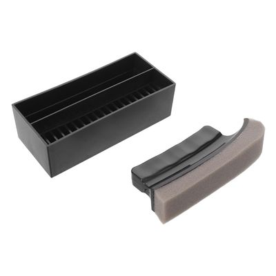 MAJORMENCH Beard Cleaning Brush Set with Holder – Soft Sink and Countertop Cleaning