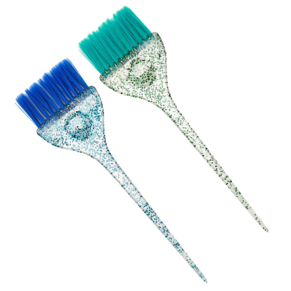 GAROZATION 2-Pack Nylon Hair Dye Brushes, Lightweight and Easy to Clean, for Home Use and Keratin Hair Care