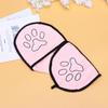 Abaodam Quick-Drying Pink Dog Bath Towel, Superfine Fiber, High Absorbency, Paw Print Design view 4