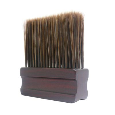 Artibetter Wooden Neck Duster Brush for Hair Salons