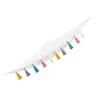 SOIMISS Triangular Cotton Rope Toy Storage Net, Wall-Mounted, for Balls and Dolls view 1