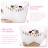 SOIMISS Triangular Cotton Rope Toy Storage Net, Wall-Mounted, for Balls and Dolls view 2