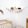SOIMISS Triangular Cotton Rope Toy Storage Net, Wall-Mounted, for Balls and Dolls view 4