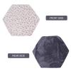 WATIIFUFU Hexagonal Washable Hygiene Pad for Dogs and Cats with Padded Coral Fleece Surface view 3