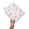 WATIIFUFU Hexagonal Washable Hygiene Pad for Dogs and Cats with Padded Coral Fleece Surface view 4