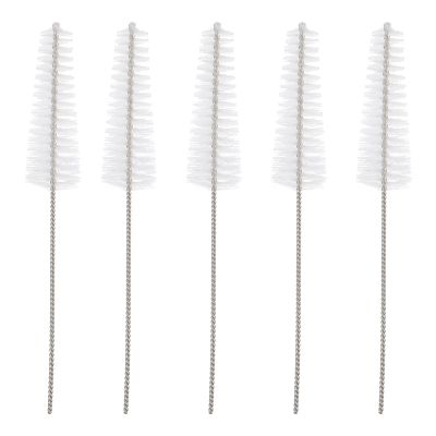 DRESSOOS Hearing Aid Cleaning Brushes, Nylon and Stainless Steel, 5 Pieces